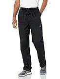 Cherokee Workwear Scrubs Men's Stretch Utility Pant, Black, Large