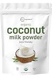 Micro Ingredients Organic Coconut Milk Powder, 2 Pound (32 Ounce), Plant-Based Creamer, Perfect for Coffee, Tea and Smoothie, Non-GMO and Keto Friendly