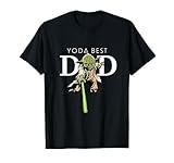 Star Wars Yoda Lightsaber Best Dad Father's Day T-Shirt