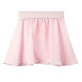 Stelle Girls Ballet Dance Chiffon Wrap Skirt (7-9 Years, Pink (Pull On))