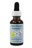 Flower Essence Services, Five-Flower Formula Dropper - 1 oz