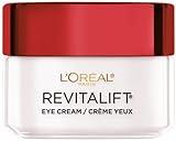 L'Oreal Paris Skincare Revitalift Anti-Wrinkle and Firming Eye Cream with Pro Retinol, Treatment to Reduce Dark Circles, Fragrance Free, 0.5 oz.