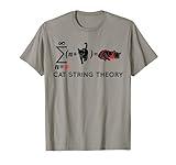 Cat String Theory Sarcastic Science Humor Funny T-Shirt