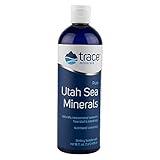 Trace Minerals | Pure Utah Sea Minerals Dietary Supplement | Naturally Concentrated Inland Seawater | Sport Electrolyte Replacement Drink | Nutritional Seasoning | Salt Alternative | 16 fl oz