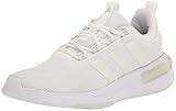 adidas Women's Racer TR23 Sneaker, White/Zero Metallic/Grey, 7.5