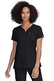 KOI Basics Womens Tuck-in Scrub Top -1094 Sansa Top Black