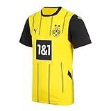 PUMA Borussia Dortmund Men's Home Replica Jersey 2024/25 (US, Alpha, XX-Large, Regular, Regular, Yellow-Black)