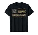 Camo American Flag USA Camouflage Men Boys Women Girls Kids T-Shirt