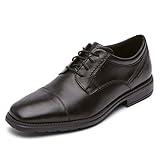 Rockport Men's Next Gen Cap Toe Oxford, Black, 11 Wide