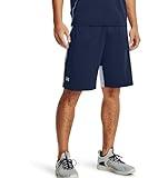 Under Armour Men's Raid 2.0 Gym Shorts , Academy Blue (408)/Mod Gray , Medium