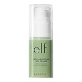 e.l.f. Tone Adjusting Face Primer, Makeup Primer For Neutralizing Uneven Skin Tones & Redness, Grips Makeup To Last, Vegan & Cruelty-free, Small