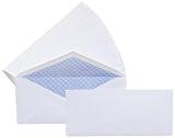 Amazon Basics #10 Security Tinted Business Gummed Envelopes, Moisture Sealed, 4-1/8 x 9-1/2 Inch, Pack of 500, One Size, White