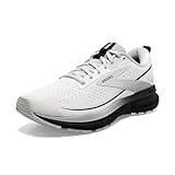 Brooks Women’s Trace 3 Neutral Running Shoe - White/Oyster/Black - 8 Medium