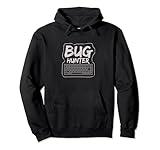 Bug Hunter & Keyboard Software Test Engineer Gift Pullover Hoodie