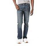 Signature by Levi Strauss & Co. Gold Men's Relaxed Fit Flex Jeans (Available in Big & Tall), Headlands, 42W x 30L