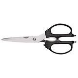 Shun Multi Purpose Shears, Stainless Steel Kitchen Scissors, DM7300, Black, 3.5 Inch Blade