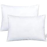 NTBAY 2 Pack Cotton Down Alternative 13x18 Pillows, Machine Washable - Soft and Breathable Travel Small Pillows for Sleeping, Ideal for Daycare, Crib, Cot