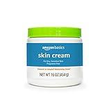 Amazon Basics Ultra Moisturizing Skin Cream for Dry & Sensitive Skin, Dermatologist Tested, Fragrance Free, 16 Ounce, 1 Pound (Pack of 1) (Previously Solimo)