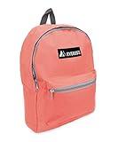 Everest Basic Backpack, Coral, One Size