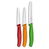 Victorinox Swiss Classic Multicolored 3-Piece Paring Knife Set