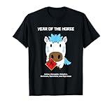 Year of The Horse Chinese Zodiac Lunar New Year T-Shirt