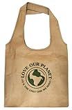 EARTHGRADE Reusable Shoulder Grocery Bag – Sustainable & Eco Friendly Washable Paper Totes with Cotton Canvas Handles & Durable Seams