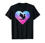 Women or Girls Cute Dragon T-Shirt