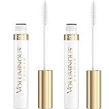 L'Oréal Paris Voluminous Lash Boosting Conditioning Primer Mascara, White Primer, 0.24 Fl Oz., 2 Count