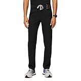 FIGS Medical Scrubs Men's Axim cargo scrub pants (Black, M)