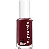 Essie expressie, Quick-Dry Nail Polish, 8-Free Vegan, Deep Burgundy, Not So Low-key, 0.33 fl oz