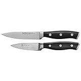 HENCKELS Forged Accent Razor-Sharp 2-pc Paring Knife Set, German Engineered Informed by 100+ Years of Mastery,Black