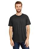 Hanes Men's Short Sleeve X-Temp T-Shirt with FreshIQ (Pack of 2), Black, Large