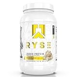 Ryse Loaded Protein Powder | 25g Whey Protein Isolate & Concentrate | with Prebiotic Fiber & MCTs | Low Carbs & Low Sugar | 27 Servings (Vanilla Peanut Butter)