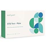 Everlywell Male STD Test at Home Test for 6 Common STDs - Accurate Blood and Urine Analysis - Results Within Days - CLIA-Certified Adult Test