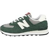 New Balance Unisex 574 V2 History Sneaker, Nightwatch Green/Sea Salt, 10.5 US Men