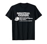 Funny Industrial Engineer Definition Engineering Gift T-Shirt