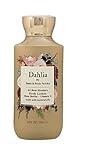 Bath and Body Works Full Size Body Care New Fall 2020 Scent - Dahlia - 24 HR Moisture Body Lotion with Essential Oils - 8 fl oz