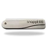 Snappi Co® Metal Folding Beard Comb | 304 Stainless Steel Pocket Comb for Men for Beard Grooming, Hair Styling & Moustache Care | Compact Flip Comb, Portable Mens EDC Accessories | Includes Gift Box