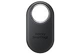 SAMSUNG Galaxy SmartTag2, Bluetooth Tracker, Smart Tag GPS Locator Tracking Device, Item Finder for Keys, Wallet, Luggage, Pets, Use w/ Phones and Tablets Android 11 or Later, 2023, 1 Pack, Black