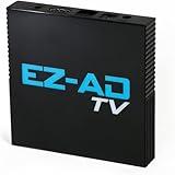 EZ-AD TV Digital Signage 4k Player Kit | Digital Signage Media Player, Auto-Post Content, Cloud-Controlled | Independent Operation in Multiple TVs | Free Plan & Mobile App | Thousands of Templates