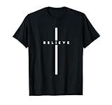 Believe Cross God Jesus Easter Christian Religious Men Women T-Shirt