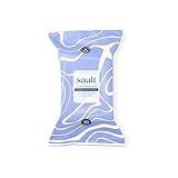 Saalt Intimate Cleansing Wipes - 30 count (6 x 7.75 inches) - Menstrual Cup Wipes - Easy Cleaning for Public Bathroom, School, or Travel With a Menstrual Cup or Menstrual Disc