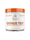 Genius Test, Advanced Testosterone Booster for Men - Natural Stamina, Endurance, Energy & Strength Enhancing Supplement - Lean Muscle Builder, Brain & Libido Support Male Supplements, 120 Veggie Pills