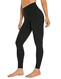 CRZ YOGA Butterluxe High Waisted Lounge Legging 28'' - Workout Leggings for Women Buttery Soft Yoga Pants Black Medium