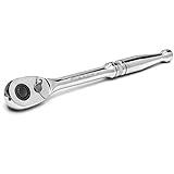 SATA 3/8 Inch Drive Quick-Release 72-Tooth Ratchet with Teardrop Head | ST12971U