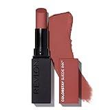 REVLON Lipstick, ColorStay Suede Ink, Built-in Primer, Infused with Vitamin E, Waterproof, Smudge-proof, Matte Color, 003 Want It All, 0.09 oz.