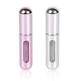 LAIKME Travel Mini perfume Refillable Atomizer Container, Pocket Travel Size Cologne Sprayer, Perfume Scent Pump Case, Fragrance Empty spray bottle for Traveling and Outgoing 5ml