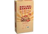 Nature’s Bakery Oatmeal Crumble Bars, Strawberry, Real Fruit, Vegan, Non-GMO, Breakfast bar, 1 Box With 12 Twin Packs (12 Twin Packs)