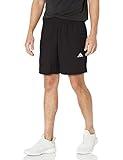 adidas Men's Essentials Woven Training Shorts, Black/White, Medium