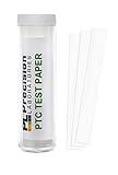 Precision Laboratories PTC Paper Taste Test Strips for Super Taster Test - Vial of 100